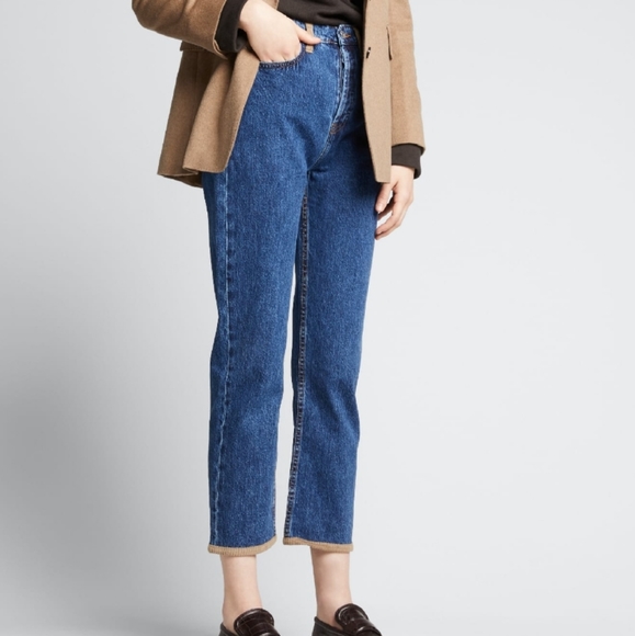 Still Here Tate Woodland Tapered Leg Jeans Classic Blue Size 24 - Picture 1 of 14